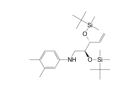 D-erythro-Pent-4-enitol, 1,4,5-trideoxy-2,3-bis-O-[(1,1-dimethylethyl)dimethylsilyl]-1-[(3,4-dimethylphenyl)amino]-