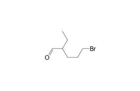 5-Bromanyl-2-ethyl-pentanal