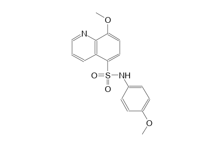 5-quinolinesulfonamide, 8-methoxy-N-(4-methoxyphenyl)-