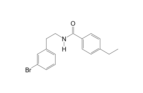 N-[2-(3-Bromophenyl)ethyl]-4-ethylbenzamide