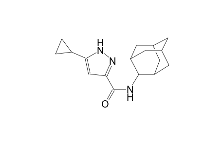 N-(2-adamantyl)-5-cyclopropyl-1H-pyrazole-3-carboxamide