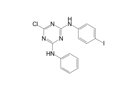 6-Chloro-N-(4-iodo-phenyl)-N'-phenyl-[1,3,5]triazine-2,4-diamine