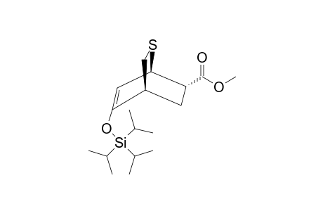 (1R*,4R*,6S*)-8-Triisopropylsilyloxy-2-thiabicyclo[2.2.2]oct-7-ene-6-carboxylic Acid Methyl Ester