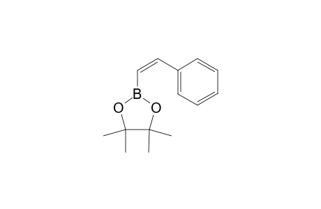 4,4,5,5-tetramethyl-2-[(Z)-2-phenylethenyl]-1,3,2-dioxaborolane