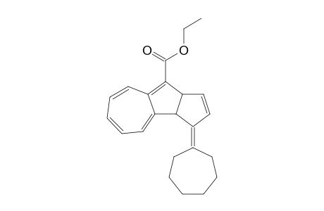 3-(Cycloheptylidene)-3a,9a-dihydro-3H-cyclopenta[a]azulene-9-carboxylic acid ethyl ester