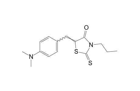 5-[p-(dimethylamino)benzylidene]-3-propylrhodanine