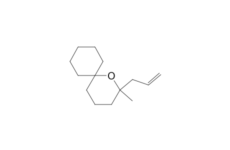 2-Allyl-2-methyl-1-oxaspiro[5.5]undecane