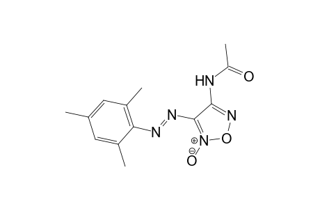 N-[5-Oxy-4-(2,4,6-trimethyl-phenylazo)-furazan-3-yl]-acetamide