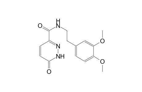 N-[2-(3,4-dimethoxyphenyl)ethyl]-6-oxo-1,6-dihydro-3-pyridazinecarboxamide