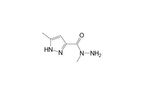 5-methylpyrazole-3-carboxylic acid, 1-methylhydrazide