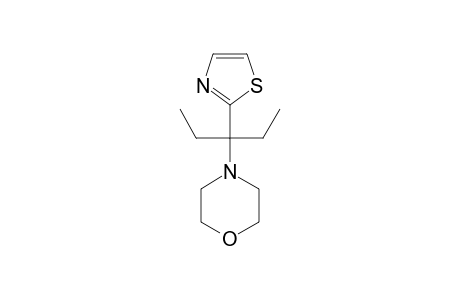 4-[3-(1,3-thiazol-2-yl)pentan-3-yl]morpholine