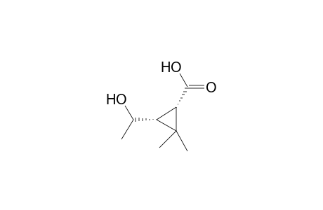 cis-3-(1-Hydroxyethyl)-2,2-dimethylcyclopropane-1-carboxylic acid