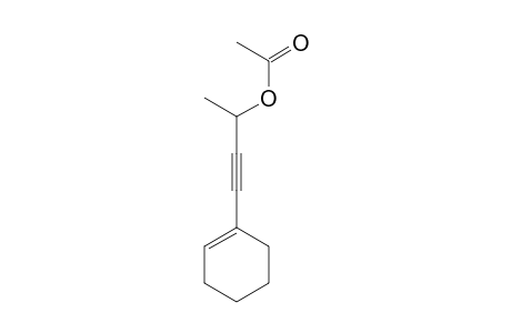 Acetic acid 3-cyclohex-1-enyl-1-methyl-prop-2-ynyl ester