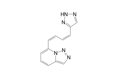 (1Z,3Z)-1-([1,2,3]Triazolo[1,5-a]pyridin-7-yl)-4-(2H-[1,2,3]triazol-4-yl)-1,3-butadiene