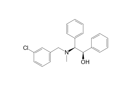 (1R,2S)-N-Methyl-N-3'-chlorobenzyl-1,2-diphenyl-2-aminoethanol