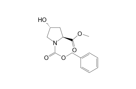 N-Benzyloxycarbonyl-4-trans-hydroxy-L-proline methyl ester