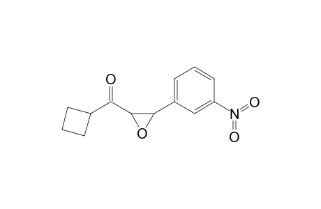 2-(m-Nitrophenyl)-3-(cyclobutylcarbonyl)oxirane