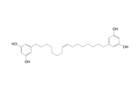 5-[(Z)-16-(3,5-dihydroxyphenyl)hexadec-8-enyl]benzene-1,3-diol