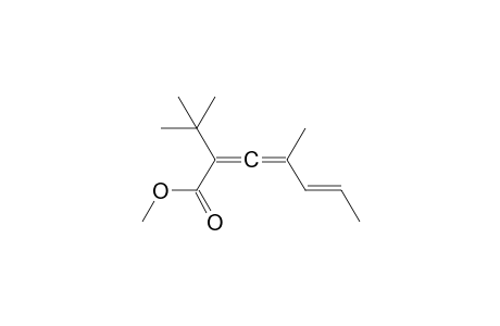 (E)-methyl 2-(tert-butyl)-4-methylhepta-2,3,5-trienoate