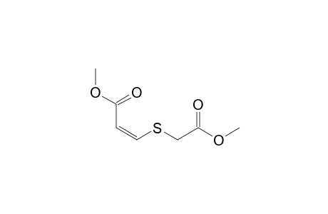 (Z)-3-Methoxycarbonylmethylsulfanyl-acrylic acid methyl ester