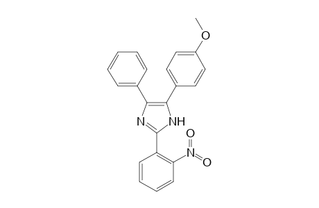 5-(4-Methoxy-phenyl)-2-(2-nitro-phenyl)-4-phenyl-1H-imidazole