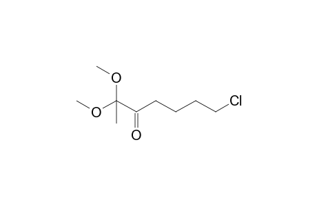 7-Chloro-2,2-dimethoxy-3-heptanone