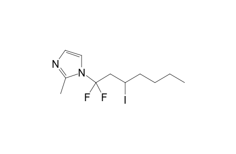 1-(1,1-Difluoro-3-iodoheptyl)-2-methyl-1H-imidazole