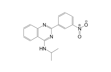 N-isopropyl-2-(3-nitrophenyl)-4-quinazolinamine