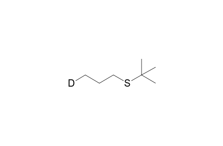 1,1-Dimethylethyl 3-deuteriopropyl thioether