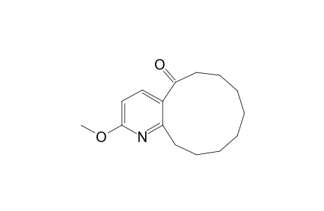 5H-6,7,8,9,10,11,12,13-Octahydro-2-methoxycycloundeca[b]pyridin-5-one