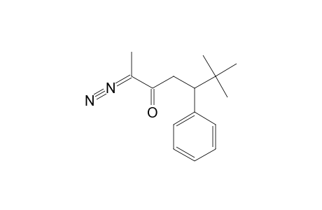 2-Diazo-5-phenyl-6,6-dimethylheptan-3-one