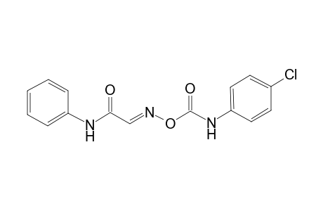 N-(4-Chlorophenyl)-O-(phenylcarbamoylmethyleneamino)carbamate