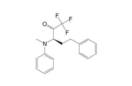 1,1,1-TRIFLUORO-3-(METHYLANILINO)-5-PHENYLPENTAN-2-ONE