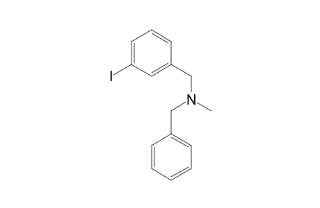 N-Benzyl-N-(3-iodobenzyl)methanamine