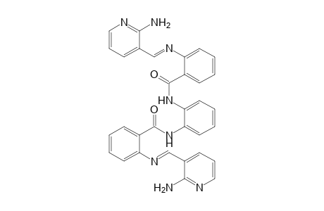 N,N'-bis{2-[(2'-Aminopyridin-3'-yl)methylene]aminobenzoyl}-1,2-diaminobenzene
