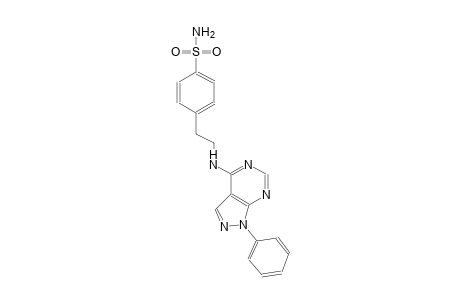 benzenesulfonamide, 4-[2-[(1-phenyl-1H-pyrazolo[3,4-d]pyrimidin-4-yl)amino]ethyl]-
