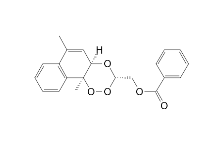 Naphtho[2,1-e]-1,2,4-trioxin-3-methanol, 4a,10b-dihydro-6,10b-dimethyl-, benzoate, (3.alpha.,4a.alpha.,10b.alpha.)-(.+-.)-