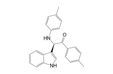 2-(1H-Indol-3-yl)-1-p-tolyl-2-(p-tolylamino)ethanone
