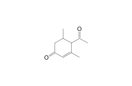 4-Acetyl-3,5-dimethyl-1-cyclohex-2-enone