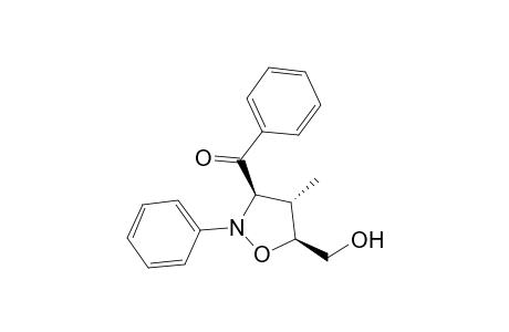 (3R,4S,5S)-exo-3-Benzoyl-4-methyl-2-phenyl-isoxazolidine-5-methanol