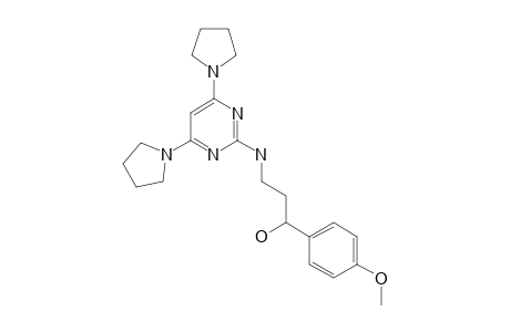 2-[3'-HYDROXY-3'-(4''-METHOXYPHENYL)-PROPYLAMINO]-4,6-DI-(PYRROLIDIN-1-YL)-PYRIMIDINE