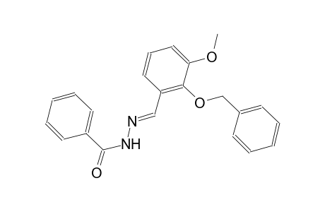 N'-{(E)-[2-(benzyloxy)-3-methoxyphenyl]methylidene}benzohydrazide