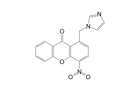 1-(1-imidazolylmethyl)-4-nitro-9-xanthenone