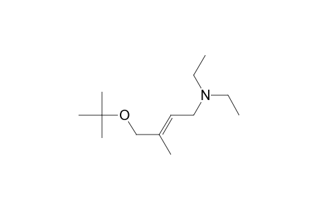 (E)-4-(tert-Butoxy)-N,N-diethyl-3-methylbut-2-enylamine