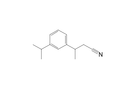 (+)-3-(3-Isopropylphenyl)butyronitrile