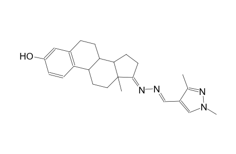 1,3-dimethyl-1H-pyrazole-4-carbaldehyde [3-hydroxyestra-1,3,5(10)-trien-17-ylidene]hydrazone