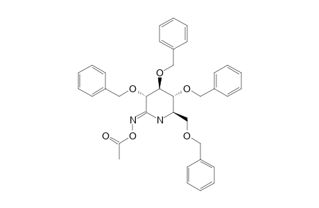 N-ACETOXY-2,3,4,6-TETRA-O-BENZYL-D-GLUCONHYDROXIMO-1,5-LACTAM