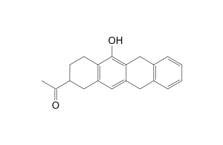 1-(5-hydroxy-1,2,3,4,6,11-hexahydrotetracen-2-yl)ethanone