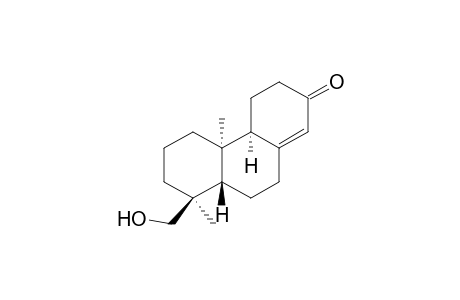 2(1H)-Phenanthrenone, 3,4,4b,5,6,7,8,8a,9,10-decahydro-8-(hydroxymethyl)-4b,8-dimethyl-, [4bS-(4b.alpha.,8.beta.,8a.beta.)]-