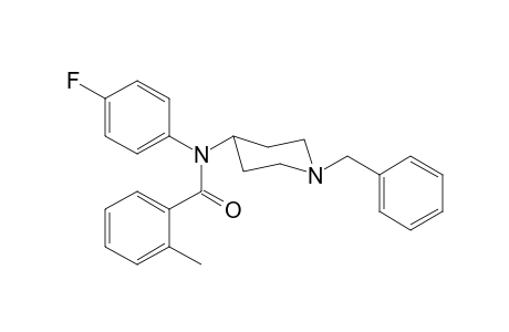 2-Methyl-N-(1-phenylmethylpiperidin-4-yl)-N-(4-fluorophenyl)benzamide